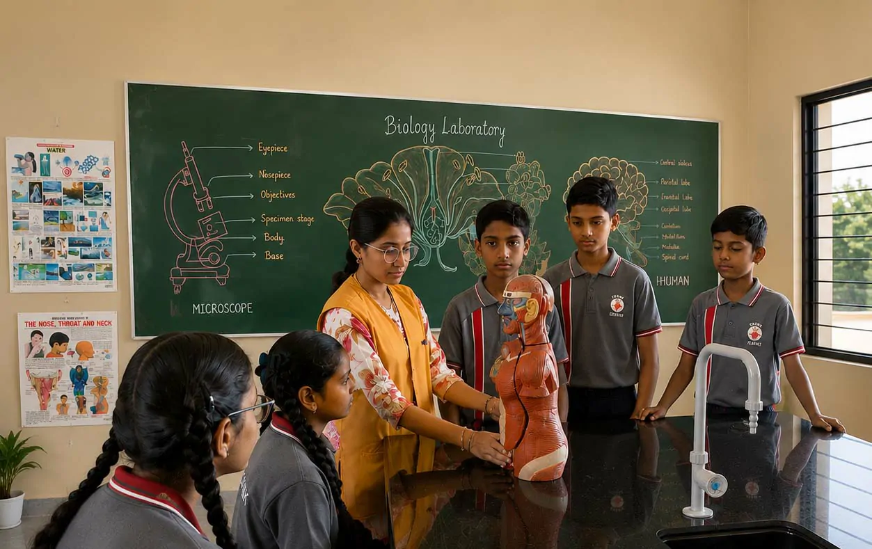 Frank Public School Math Lab Class