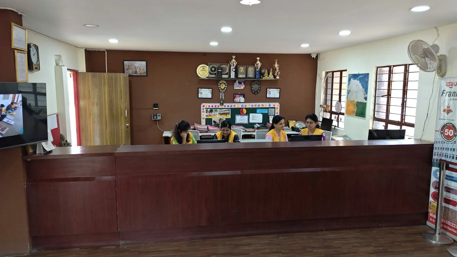 Frank Public School Admission Day